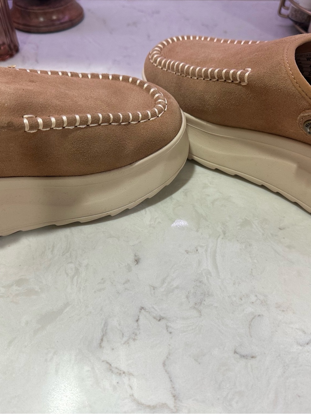 Hey Dudes Delray Suede Clog Women’s Sz 9 - Picture 5 of 7